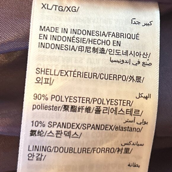 INC Purple Velvet SZ XL Blazer Dressy Romantic Staple Career Relaxed Fit Modern - Picture 7 of 8